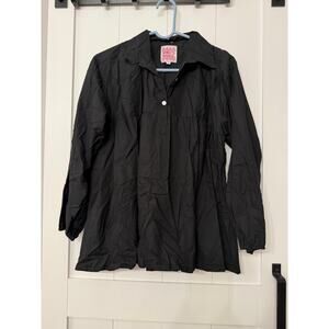 Mod’s Mahal Swinger Top new with tag black poet’s top in sz small